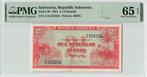 1951 Indonesia P 39 2½ Rupiah Pmg 65 Epq, Verzenden