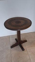 Bijzettafel - hout eiken - H : 71 cm