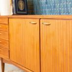 Dressoir | Vintage | Teak | White And Newton |  3174, 25 tot 50 cm, 200 cm of meer, Mid-Century, Teakhout