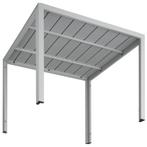 Aluminium tuintafel Maren met in hoogte verstelbare poten 90, Tuin en Terras, Tuinsets en Loungesets, Nieuw, Verzenden