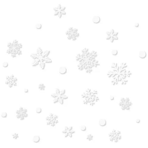 Ruhhy Kerst Raamstickers - Versier Uw Ramen Deze Feestdag..., Diversen, Kerst, Nieuw, Ophalen of Verzenden