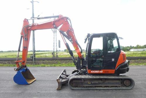 Kubota KX080-4A 2017, Zakelijke goederen, Machines en Bouw | Kranen en Graafmachines, Graafmachine