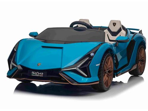 Lamborghini Sian, 24 volt elektrische kinderauto met rubbere, Kinderen en Baby's, Speelgoed | Buiten | Accuvoertuigen, Nieuw, Ophalen of Verzenden