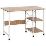 TRUUSK Klaptafel Bureau Bijzettafel Kantoortafel Mobiele Com, Huis en Inrichting, Verzenden, Nieuw