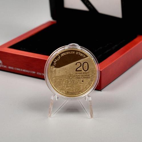 Israël. 20 New Sheqalim 2011 - The Western Wall 1 Oz, Postzegels en Munten, Munten | Europa | Niet-Euromunten