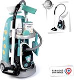Smoby Schoonmaaktrolley + stofzuiger - Accessoires, Kinderen en Baby's, Ophalen of Verzenden, Zo goed als nieuw