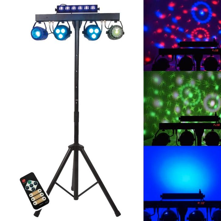 QTX Multi-bar Multi Effect Led Bar Op Statief, Muziek en Instrumenten, Licht en Laser, Overige typen, Nieuw, Verzenden