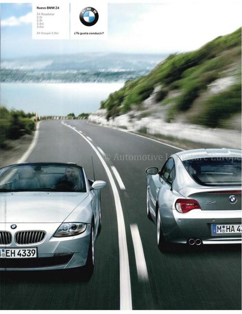 2006 BMW Z4 ROADSTER & COUPE BROCHURE SPAANS, Boeken, Auto's | Folders en Tijdschriften, BMW