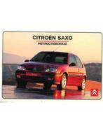 1999 CITROEN SAXO INSTRUCTIEBOEKJE NEDERLANDS, Auto diversen, Handleidingen en Instructieboekjes