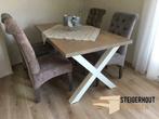 Steigerhout Eettafel voor Actie prijzen en gratis levering, Verzenden, Nieuw, Overige houtsoorten