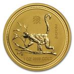 Gouden Lunar I - 1 oz 2004 Year of the Monkey, Goud, Losse munt, Verzenden