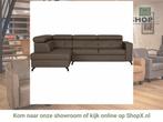 Leren hoekbank Nova - 2.5-zits arm rechts + Longchair arm, Huis en Inrichting, Banken | Bankstellen, 250 tot 300 cm, Bohemian, Industrieel, Modern, Scandinavisch