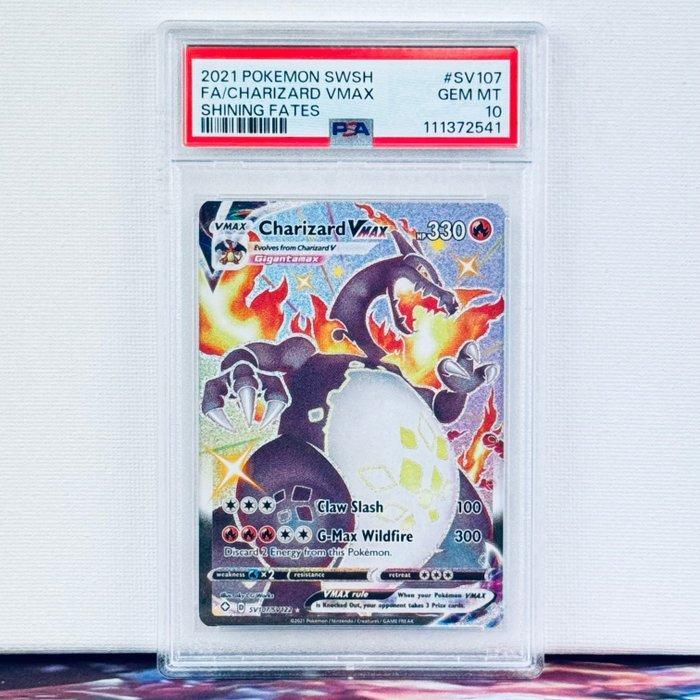 Pokémon Graded card - Charizard #SV107 - Pokémon - PSA 10, Hobby en Vrije tijd, Verzamelkaartspellen | Pokémon