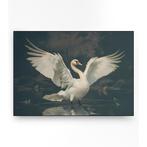 *WOONWINKEL* Urban Cotton Swan Lake Wandkleed In Frame L 145, Verzenden, Nieuw