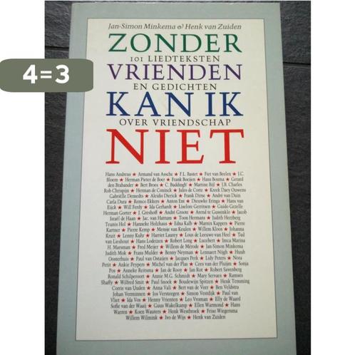 Zonder vrienden kan ik niet 9789064811791 J.S. Minkema, Boeken, Overige Boeken, Gelezen, Verzenden