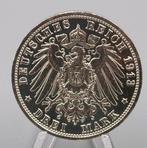 Duitsland, Pruisen Wilhelm II. 3 Reichsmark 1913 PREUSSEN, Postzegels en Munten