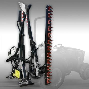 Maaibalk heggeschaar hydraulisch met arm Jansen HMB-180 beschikbaar voor biedingen
