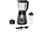 Bosch MMB6174S - Powerblender - 1.200W - 1,5L glas, Witgoed en Apparatuur, Blenders, Verzenden, Zo goed als nieuw