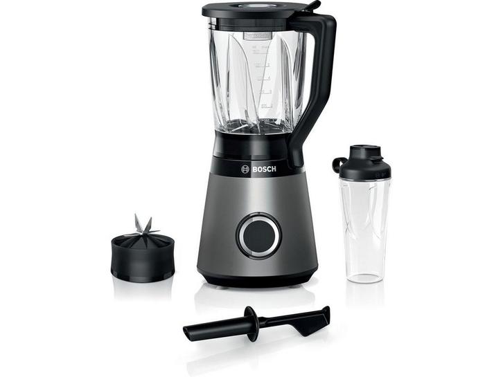 Bosch MMB6174S - Powerblender - 1200W - ThermoSafe glas -, Witgoed en Apparatuur, Blenders, Zo goed als nieuw, Verzenden