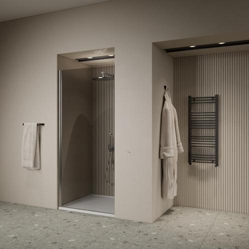 Nisdeur | BWS | Marip | 6mm | 70x190 cm | Mat Chroom, Doe-het-zelf en Verbouw, Sanitair, Douche, Nieuw, Chroom, Ophalen of Verzenden