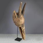 Groot antilopemasker; 61,5 cm - Mossi/Bobo - Burkina Faso, Antiek en Kunst