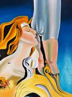 La Grand Masturbateur – Handgeschilderd - Salvador Dali, Ophalen of Verzenden, Nieuw, Schilderij