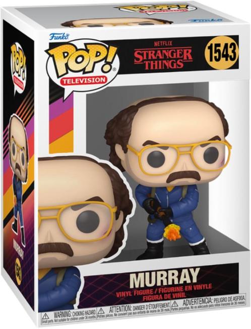 Funko Pop! - Stranger Things Murray #1543 | Funko - Hobby, Verzamelen, Poppetjes en Figuurtjes, Nieuw, Verzenden