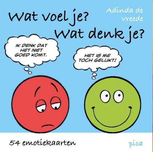 Wat voel je? Wat denk je? - 55 emotiekaarten | Pica -, Hobby en Vrije tijd, Gezelschapsspellen | Kaartspellen, Nieuw, Verzenden
