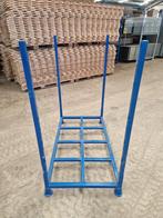 Stapelrek 1395x800xH1500mm blauw, gebruikt, Ophalen of Verzenden