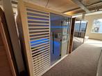 Finse sauna Blue Lagoon | 4-6p | Aspen | 206x205x204, Sport en Fitness, Sauna, Ophalen of Verzenden, Nieuw, Fins of Traditioneel