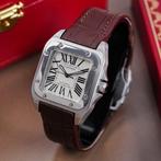 Cartier - Santos 100 Medium - Zonder Minimumprijs - W20107X7, Nieuw