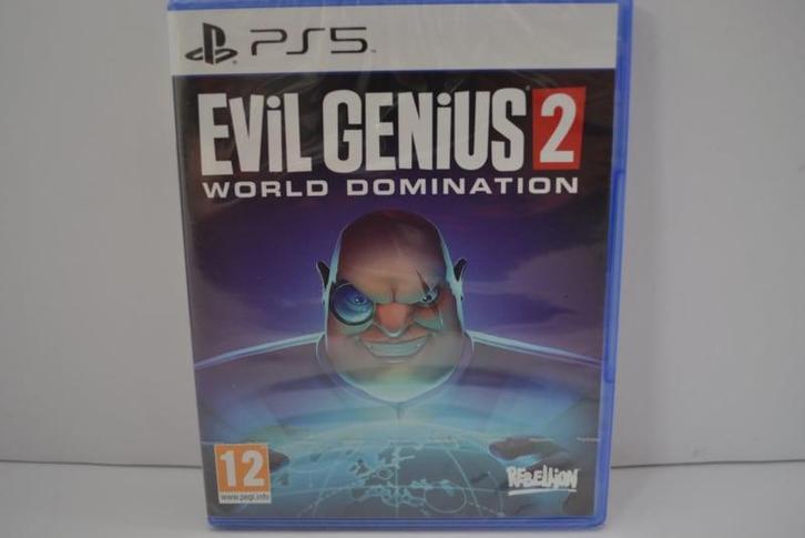 Evil Genius 2 - World Domination - SEALED (PS5), Spelcomputers en Games, Games | Sony PlayStation 5, Zo goed als nieuw, Verzenden