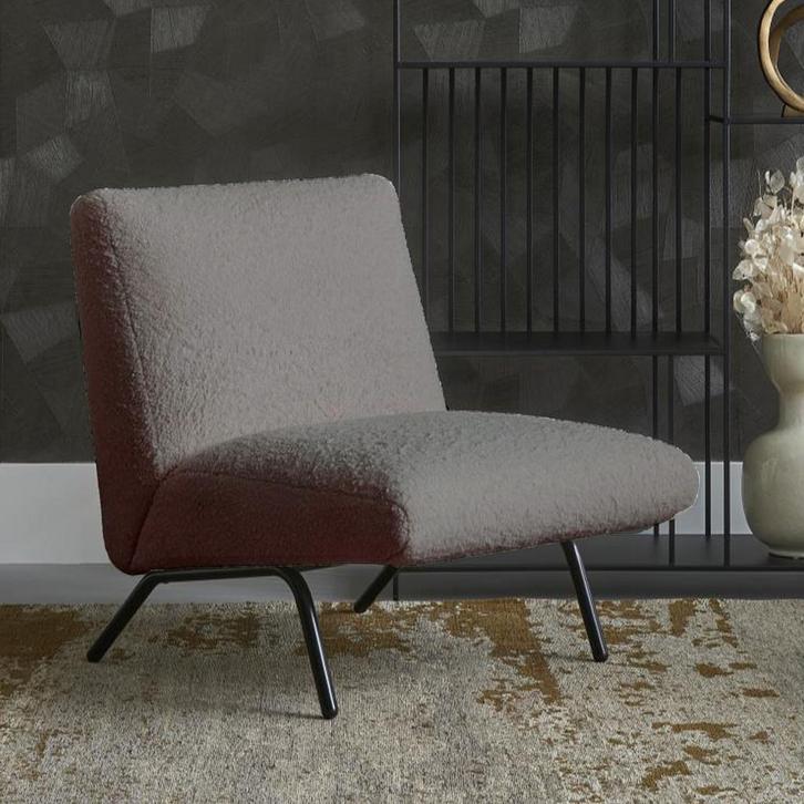 *WOONWINKEL* Teddy Fauteuil Modern Design Taupe, Huis en Inrichting, Fauteuils, Nieuw, Verzenden