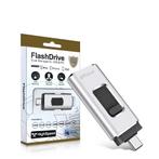 DrPhone EasyDrive - 256GB - 4 In 1 Flashdrive - OTG USB 3.0, Computers en Software, USB Sticks, Nieuw, Verzenden