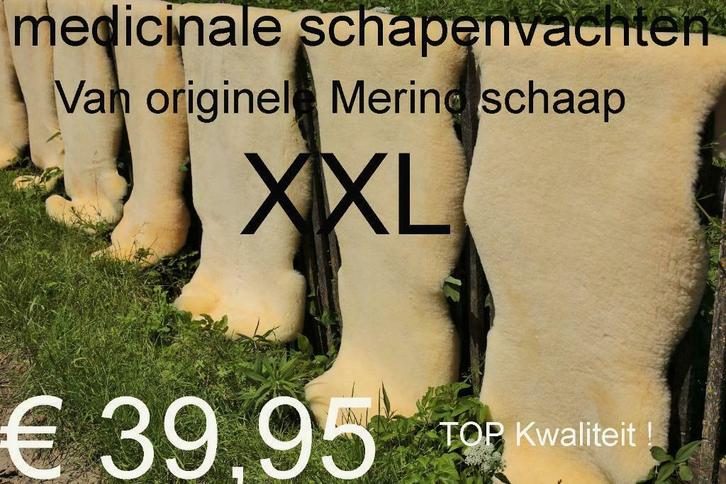 Medicinale gezondheidsvacht 100% MERINO schapenvacht € 39,95, Huis en Inrichting, Woonaccessoires | Overige, Nieuw, Ophalen of Verzenden