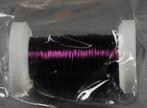 Lakdraad metallic 50gram. purple vvd houten klosje decodraad, Ophalen of Verzenden, Nieuw