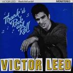 10 Inch - Victor Leed - Thanks Rock And Roll (France, 1980), Zo goed als nieuw, Verzenden