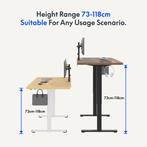 FLEXISPOT QS1 PRO Elektrisch Sta-bureau - Hoogteverstelbaar, Verzenden, Zo goed als nieuw