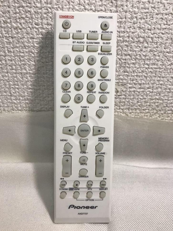Afstandsbediening Pioneer axd7727, Audio, Tv en Foto, Afstandsbedieningen, Origineel, Nieuw, Ophalen of Verzenden