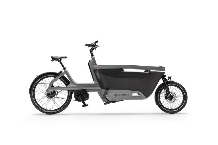 Lovens Explorer S50 Plus 2025 - Grijs - Bakfiets, Fietsen en Brommers, Elektrische fietsen, Verzenden