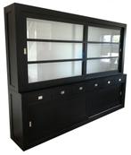 Buffetkast design zwart Hasselt 300cm RVS, Ophalen of Verzenden, Nieuw