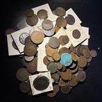 Wereld. Collection of coins (222 pieces) (Zonder