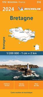 Wegenkaart - Landkaart 512 Bretagne 2024 - Michelin Region, Nieuw, Verzenden