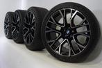 BMW X5M F95 X6M F96 809M 21 inch Michelin  Zomerbanden Origi, Gebruikt, Velg(en), Zomerbanden, 21 inch