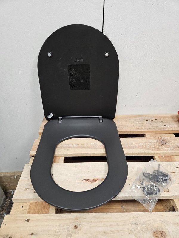 Toiletzitting Creavit Freedom 36,5 x 45 cm| Sofclose met, Doe-het-zelf en Verbouw, Sanitair, Toilet, Nieuw, Ophalen of Verzenden