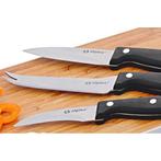 Alpina Luxe messenset - RVS - zwart - 3-delig - vaatwasse..., Ophalen of Verzenden, Nieuw