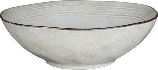 2dekans | Mica Decorations Tabo Schaal - H7,5 x Ø23,5 cm -, Huis en Inrichting, Keuken | Servies, Zo goed als nieuw, Ophalen of Verzenden