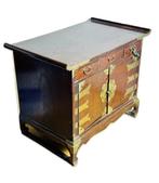 Meuble dappui - Tansu - Hout, Messing, Antiek en Kunst