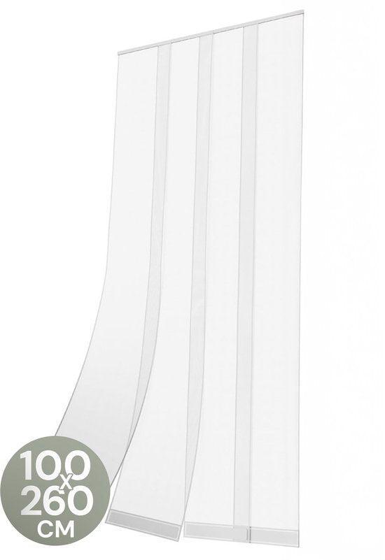 2dekans | ODADDY® Vliegengordijn Lamellenhor - 100x260 cm -, Doe-het-zelf en Verbouw, Deuren en Horren, Zo goed als nieuw, Ophalen of Verzenden