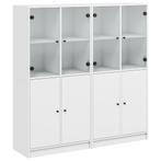 Boekenkast Wit Hout - Ruime Opbergkast retourdeal, Huis en Inrichting, Kasten | Boekenkasten, 100 tot 150 cm, 100 tot 150 cm, Nieuw
